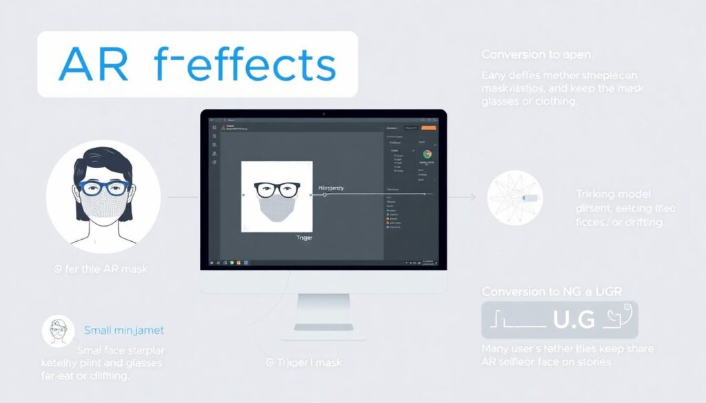 Ar-маски в instagram: кейс, как мы добились вирусного эффекта Кейс: как мы использовали AR-маски в Instagram для вирусного эффекта. - иллюстрация