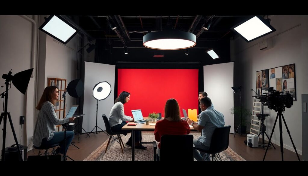 Как организовать фотосессию для бренда: пошаговое руководство от идеи до кадров Как организовать фотосессию для бренда: от идеи до готовых кадров. - иллюстрация