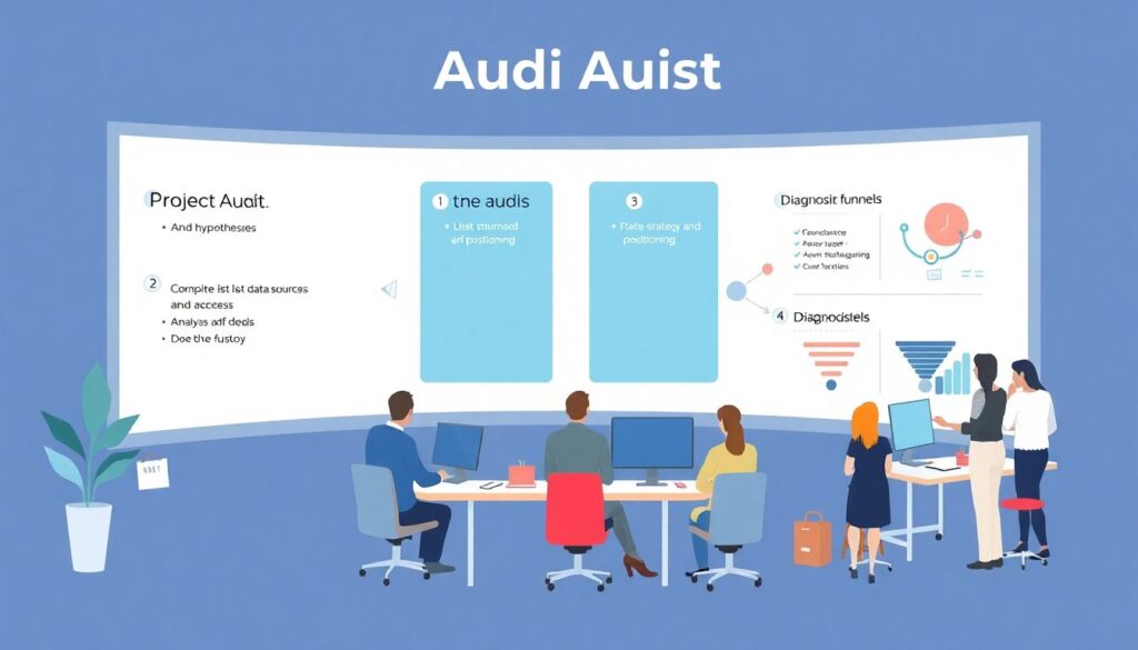 Как провести аудит отдела маркетинга и выявить точки роста бизнеса Как провести аудит отдела маркетинга. - иллюстрация