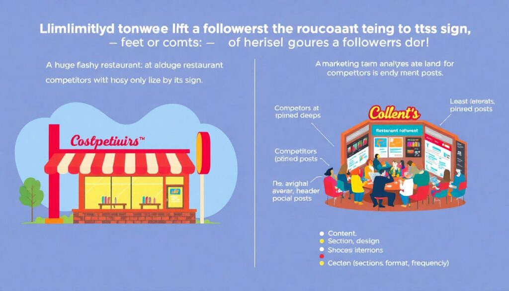 Аудит социальных сетей конкурентов: пошаговое руководство и полезные советы Как провести аудит социальных сетей конкурентов. - иллюстрация