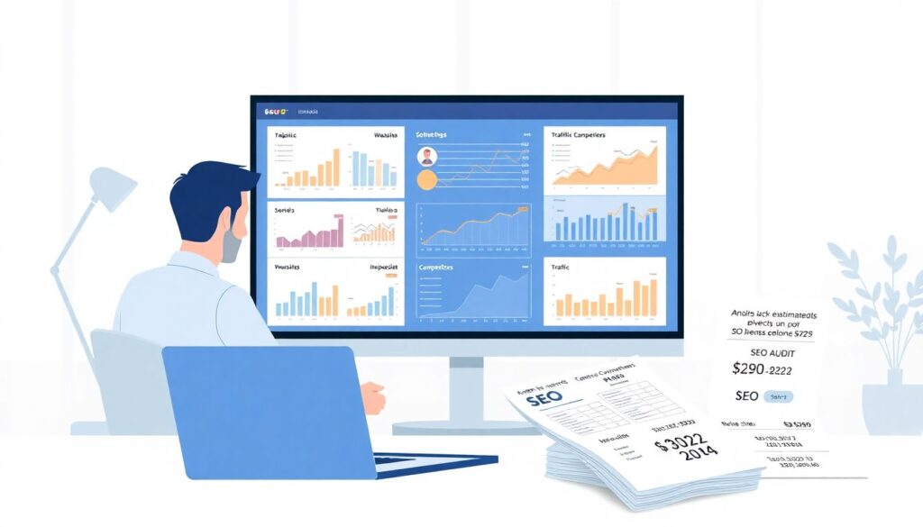 Как провести аудит сайта конкурента. - иллюстрация