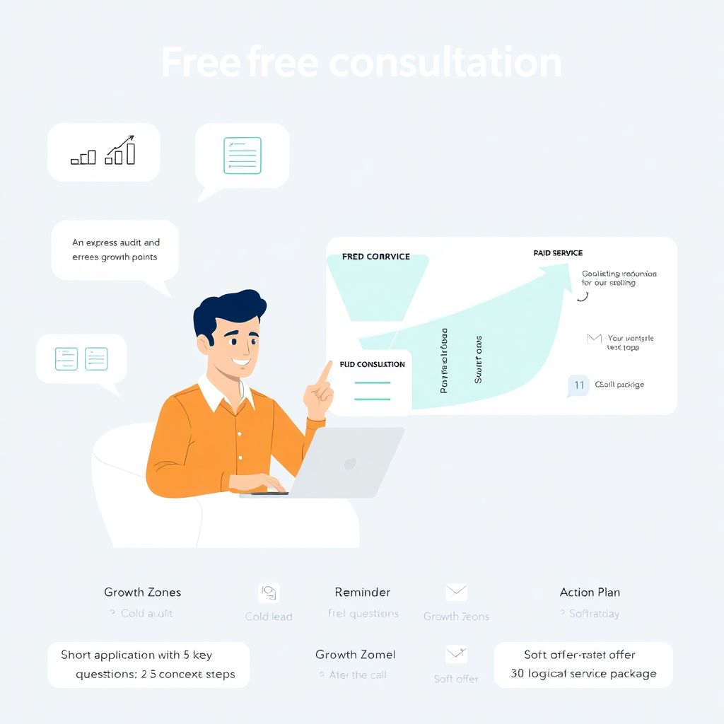 Кейс: как мы использовали бесплатную консультацию как лид магнит.