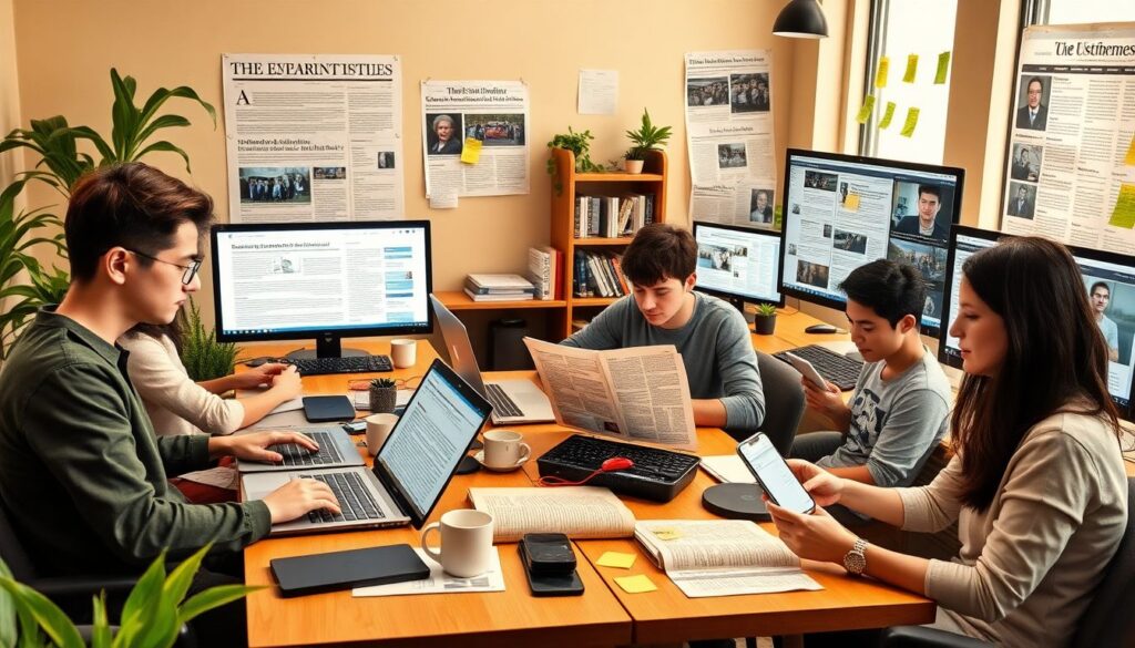 Как создать и вести новостной блог. - иллюстрация