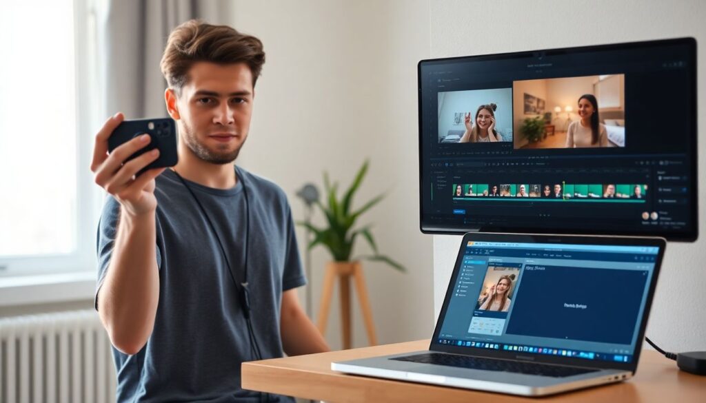 Как создать и вести видео-блог (влог) с нуля и быстро набрать подписчиков Как создать и вести видео-блог (влог). - иллюстрация