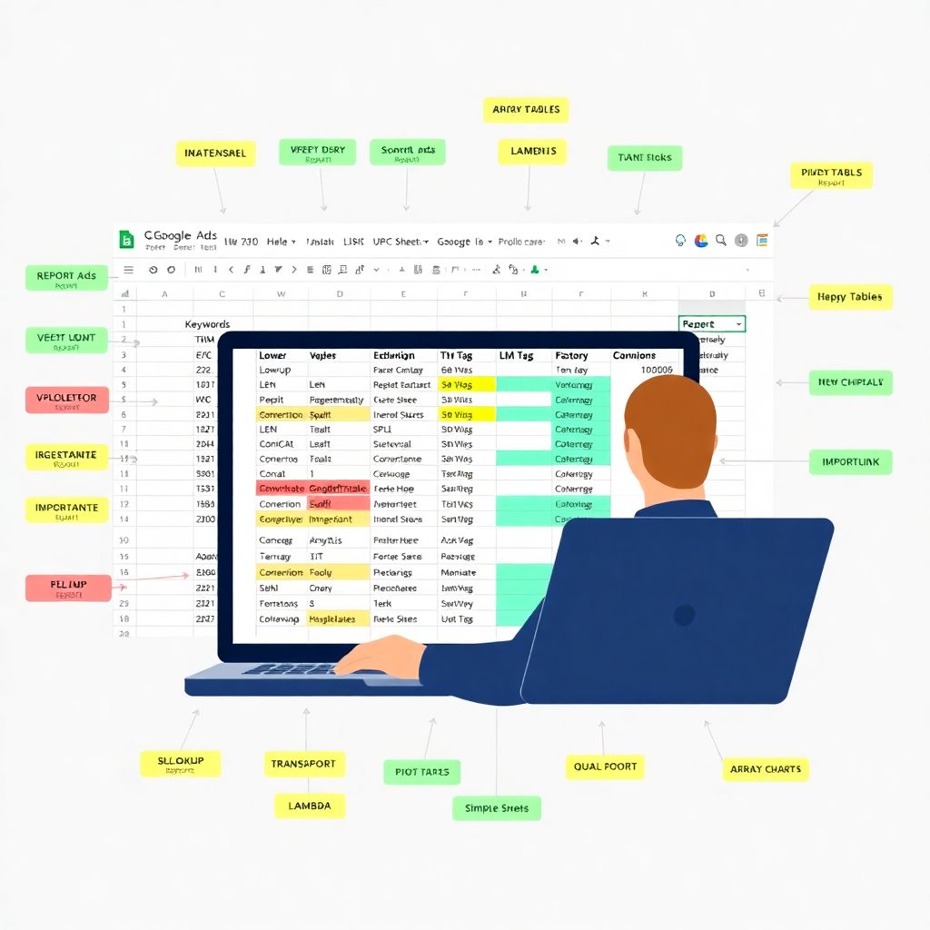 Google Таблицы для контекстной рекламы: 20 формул, которые экономят часы рутины google Таблицы для контекстной рекламы: 20 формул, которые экономят часы рутины