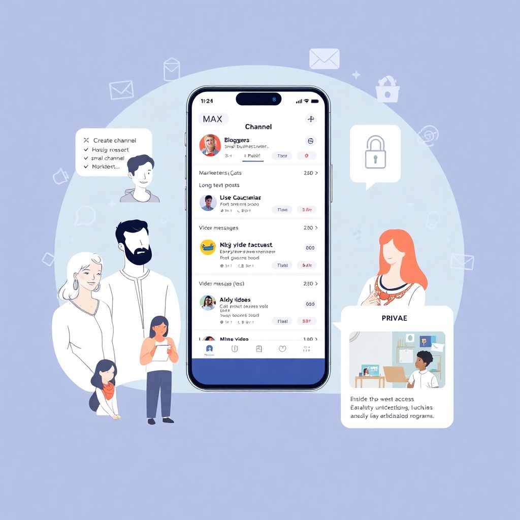 Каналы в max для всех: как пользователям из России и Белоруссии запустить свой канал