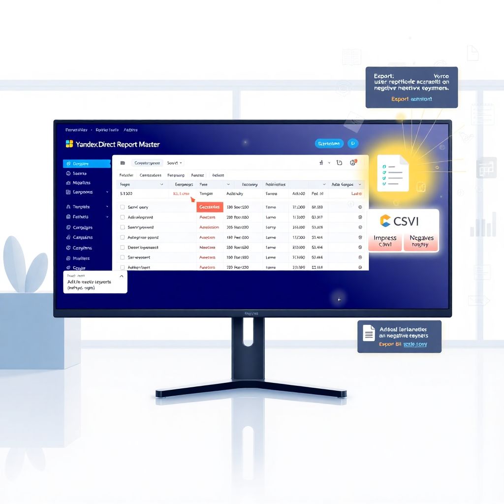Яндекс обновил Мастер отчетов: минус слова из отчета и выгрузка в csv