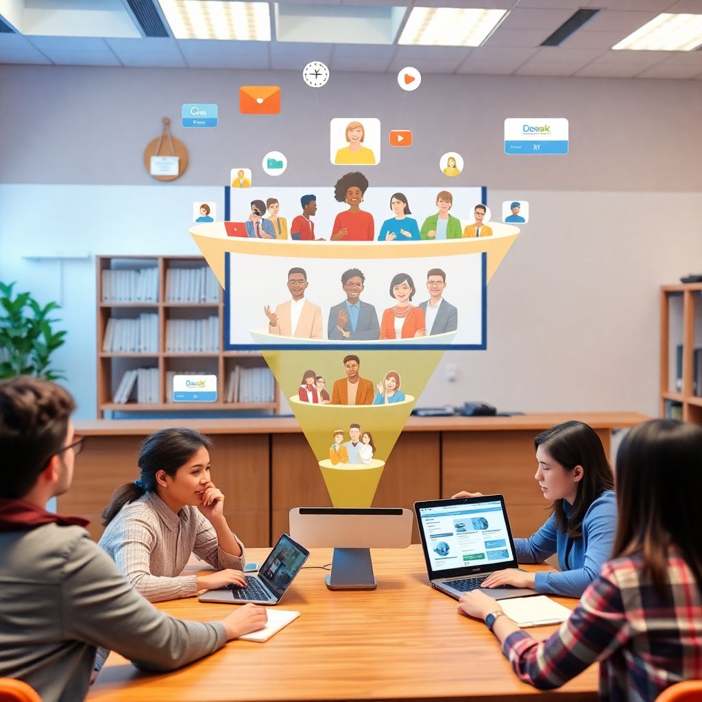 Как рекламировать онлайн‑школу и курсы в 2026 году через эффективную воронку