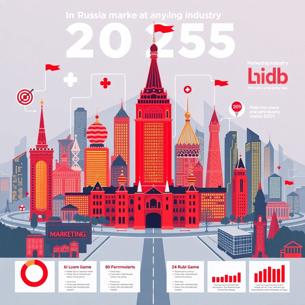 Российский рынок маркетинговых услуг 2025: 230 млрд рублей и смена правил игры
