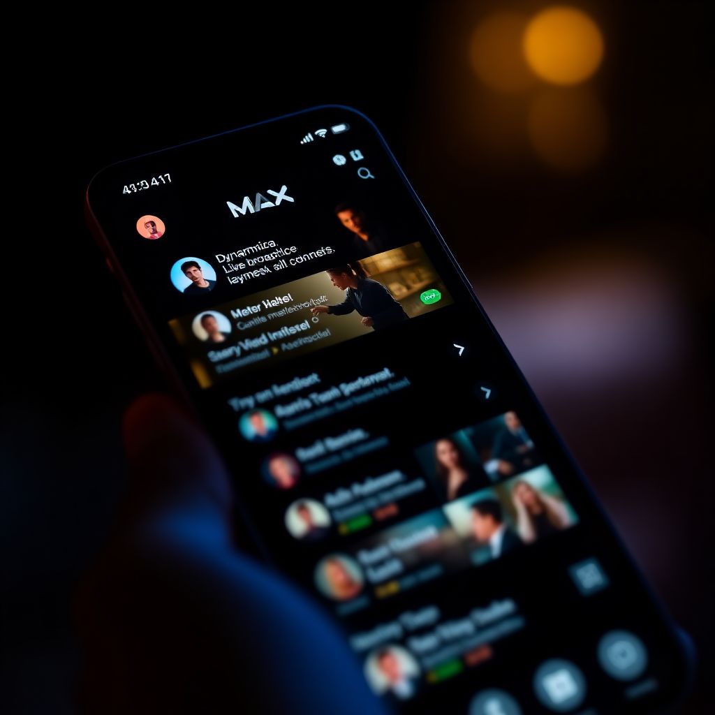 Прямые эфиры в мессенджере max: новые возможности для авторов и брендов